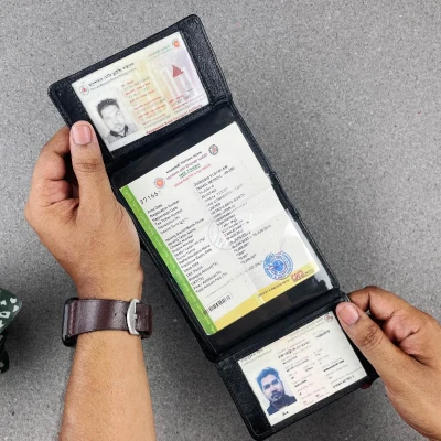 Small Motowallet-Biker's Super Wallet-Black secondary