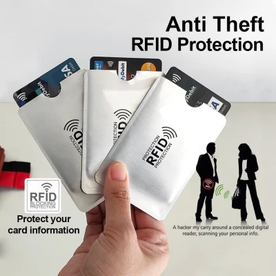 Rfid & NFC Card Holder Protector Holders Theft Protection Secure
