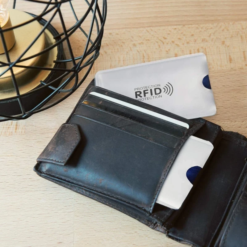 Anti Rfid Card Holder NFC Blocking Protection Aluminium-3 Pcs COMBO