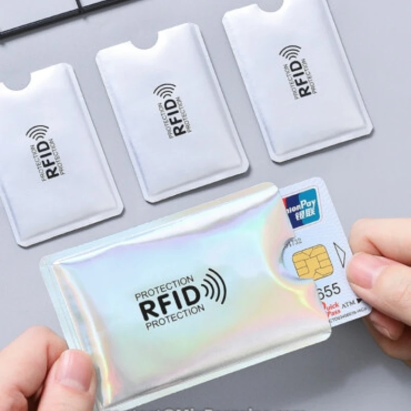 Anti Rfid Card Holder NFC Blocking Protection Aluminium-3 Pcs COMBO