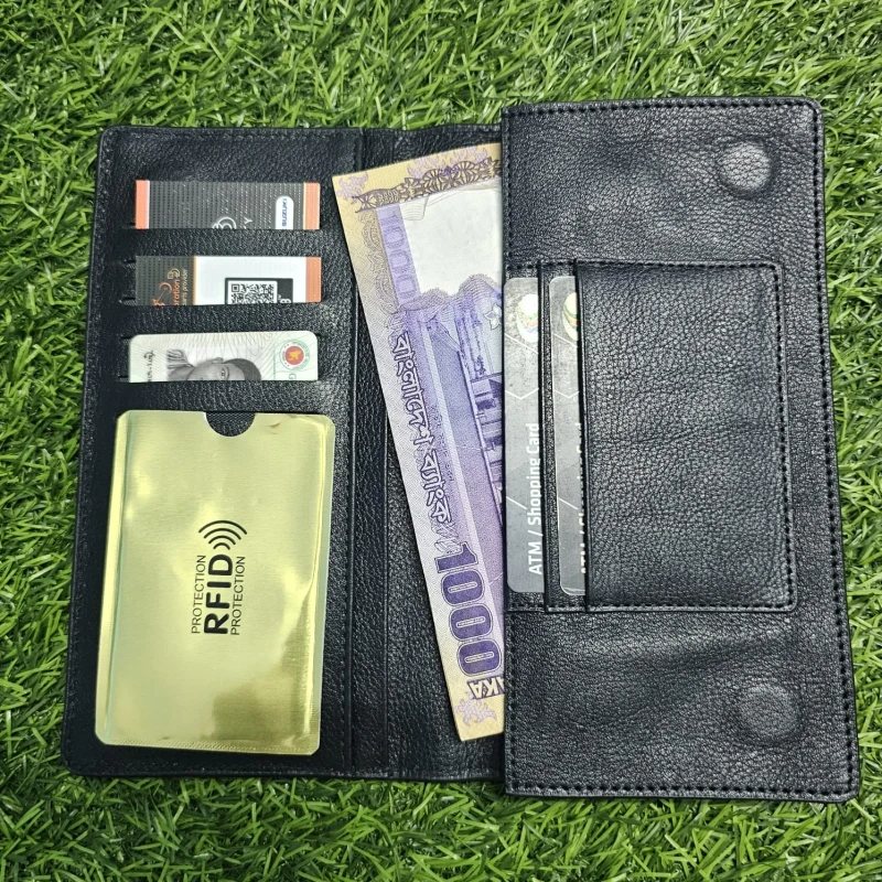 Multifuntional Wallet-Formal Wallet-PREMIUM-Soft Black