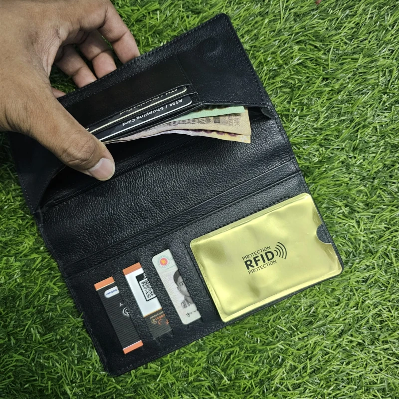 Multifuntional Wallet-Formal Wallet-PREMIUM-Soft Black
