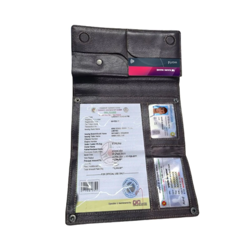 Multifuntional Motowallet-Biker's Super Wallet-Premium-Brown Chocolate